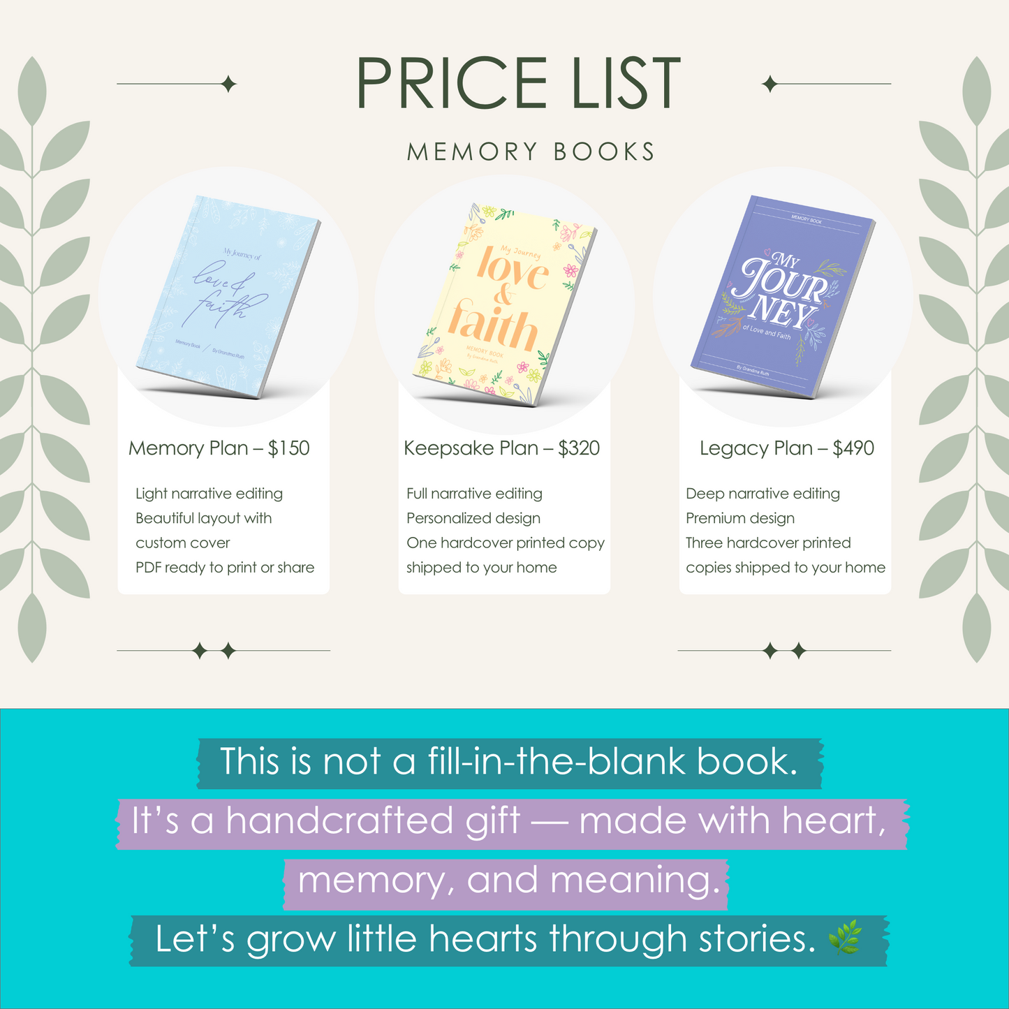 Custom Memory Book
