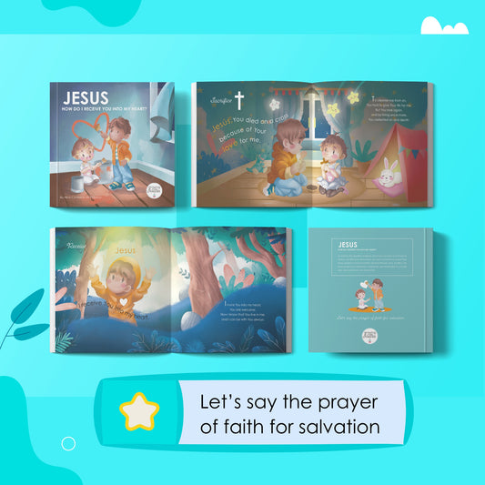 Jesus, How Do I Receive You in my heart? - Illustrated Book
