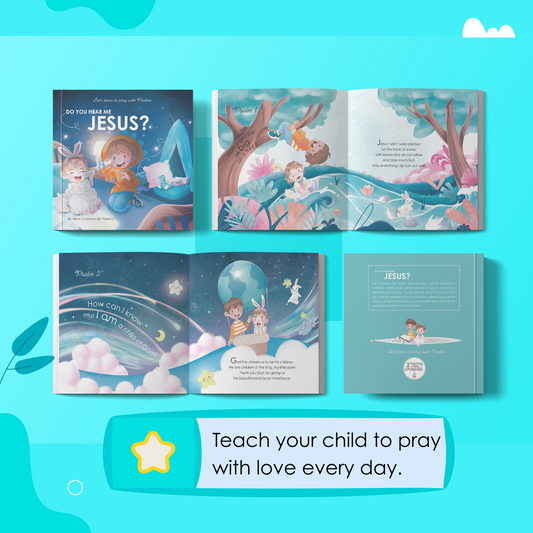Do you hear me Jesus?: Let’s learn to pray with Psalms - Illustrated Book