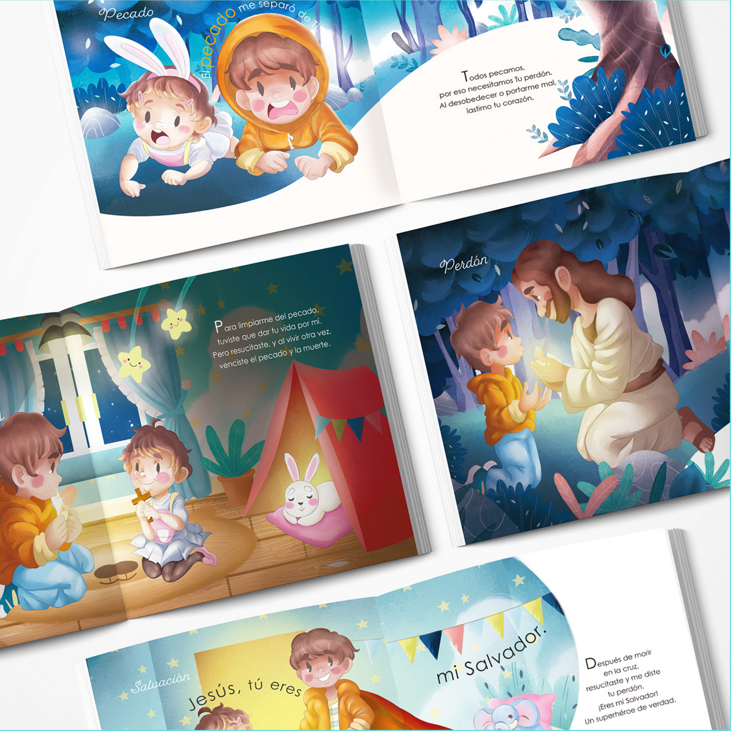 Libro ilustrado "Jesús, ¿cómo te recibo en mi corazón?