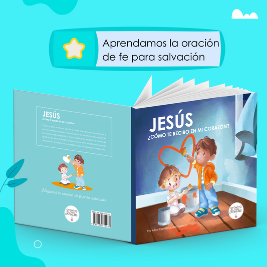 Libro ilustrado "Jesús, ¿cómo te recibo en mi corazón?