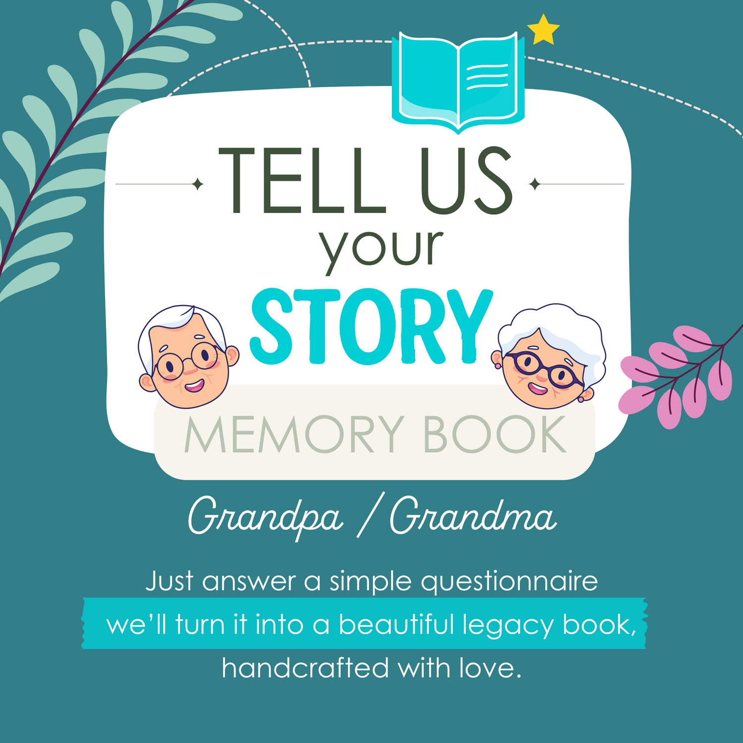 Custom Memory Books — lovingly written by you, gently designed by us.